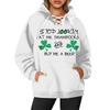 Dame Casual Mote Print Langermet Rund Hals Pullover Topp Bluse