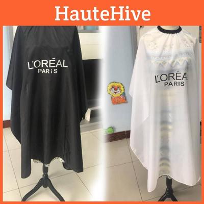 Barber Apron Polyester Hair Stylists Water Resistant Oil Features Repellent