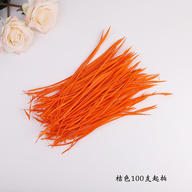 50Pcs Various Colors 12-20Cm High Quality Goose Feather Torn Unilateral, Colored Feathers, Feather Products