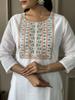 Damen Designer Partykleidung Salwar Anzug Indisch Bollywood Chanderi Oberteil Tunika Kurti Anzug Kleid