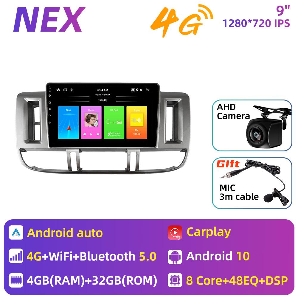 Android Car Radio for Nissan X Trail X-Trail 1 T30 2000 - 2009 2 Din Multimedia FM RDS WIFI GPS Navigation Stereo Carplay Auto