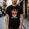Boris Brejcha Techno Musik T-Shirt Herren Damen Streetwear Hip Hop Kurz Fans Geschenk Kurzarm Lässige T-Shirts für Herren Damen