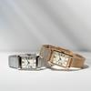MATOW Ladies Square Wristwatch MW004001 Silver Mesh Official Dealer