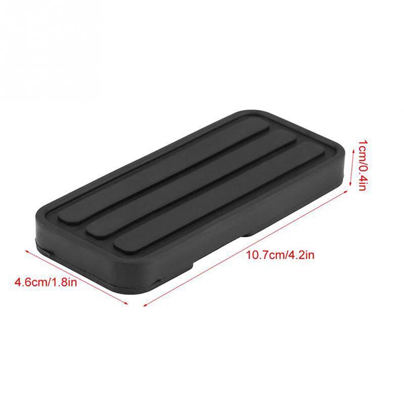 Car Pedal Leather Clutch Accelerator Brake Pedal Pad Rubber Leather Anti Slip Pad Car Interior Rubber Sleeve Pad Anti Slip