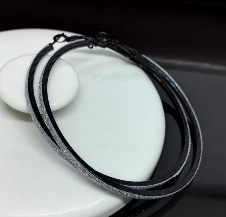 Trendige Rock Punk Spiral Ohrklemmen & Hängeohrringe für Damen