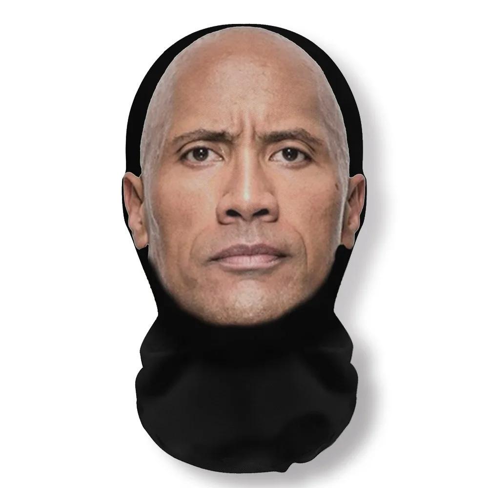 3D Realistic Mask Celebrity Face Mask Funny Head Cover Riding Scarf Cosplay Party Headwear Hip Hop Hood Balaclava