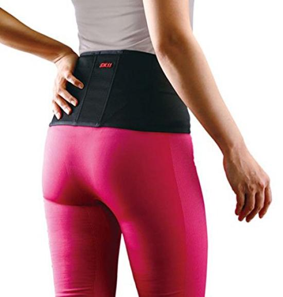 SK11 Ultra Thin Comfortable Supporter for Waist Black XL GU-KOSI-XL-BK