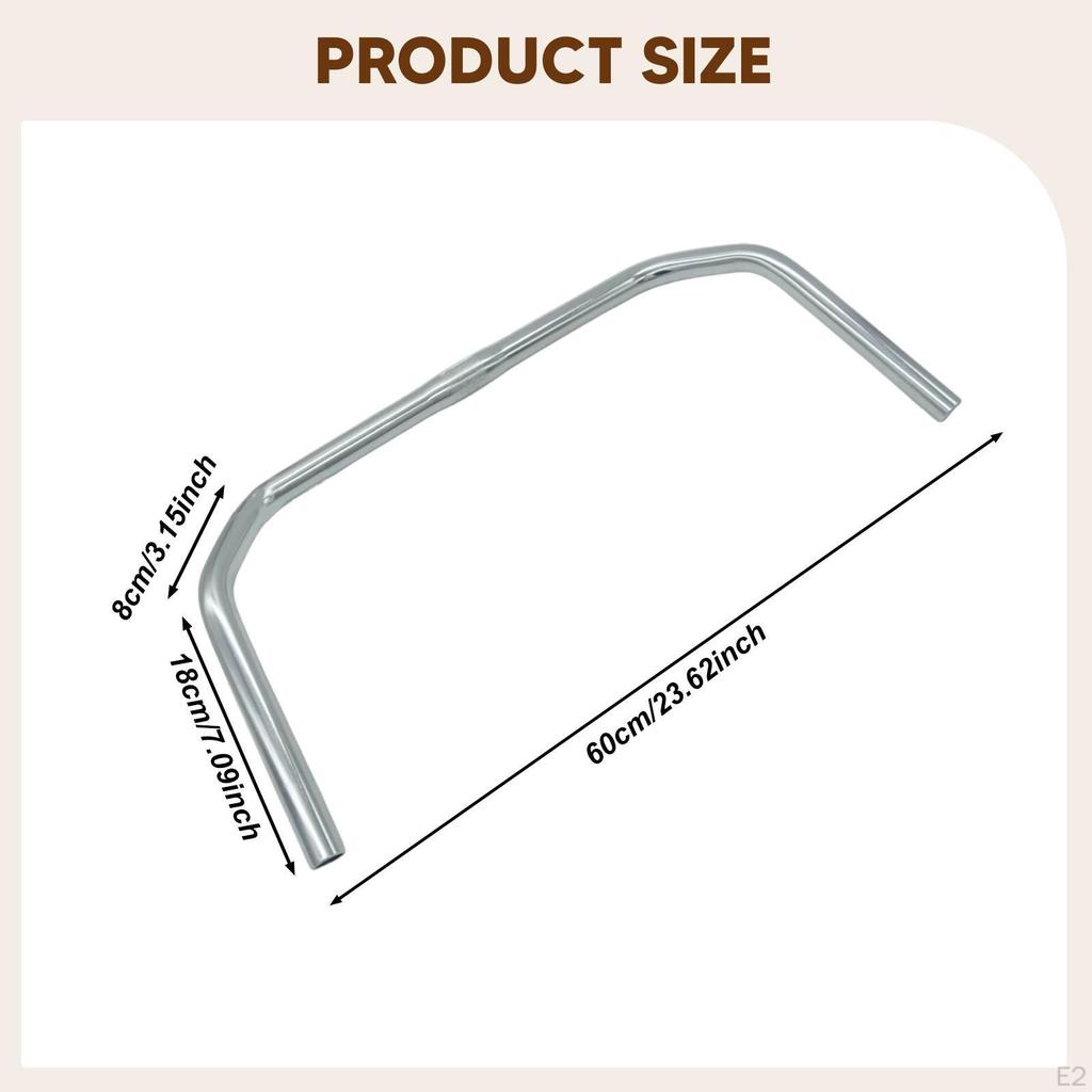 Bike Handlebar Easy to Install Ergonomic for Fixed Gear Bikes Rest Bar