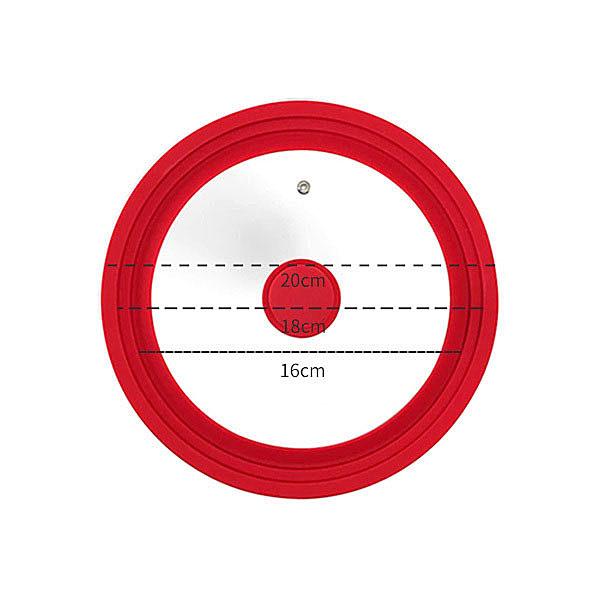 Universal Pan Lids Large Silicone Pot Lids for Pots Pans & Skillets  Fits 16cm To 32cm Cookware Frying Pan Lid