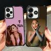 A-Ariana G-Grande Plating Phone Case For Xiaomi Redmi Note 14 15 Pro Plus 13 12 11 11S 11T 10 9S 9 5G Anti-Fall Airabag Cover