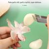 Stainless Steel Garlic Skin Peeler Clip for Quick Manual Peeling