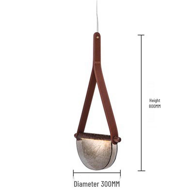Nordic Minimalist Pendant Light: Elegant Designer Lighting for Restaurant, Bar, Bedroom, Stairwell, or Bedside