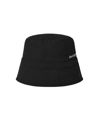 REST&RECREATION Reversible Nylon Bucket Hat - Black
