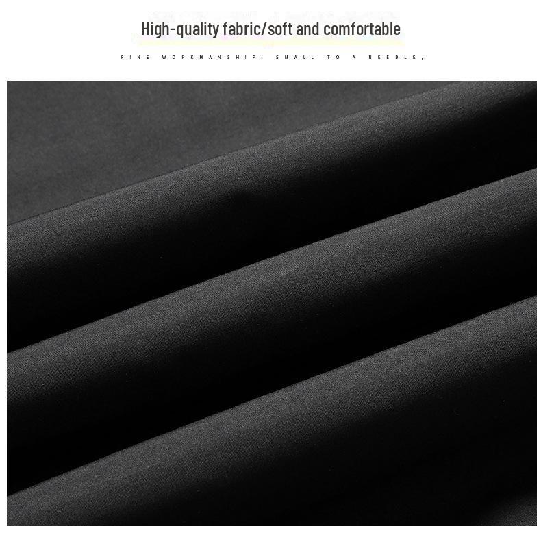 Men's M-8XL 2024 Autumn Solid Color Loose Business Casual Jacket