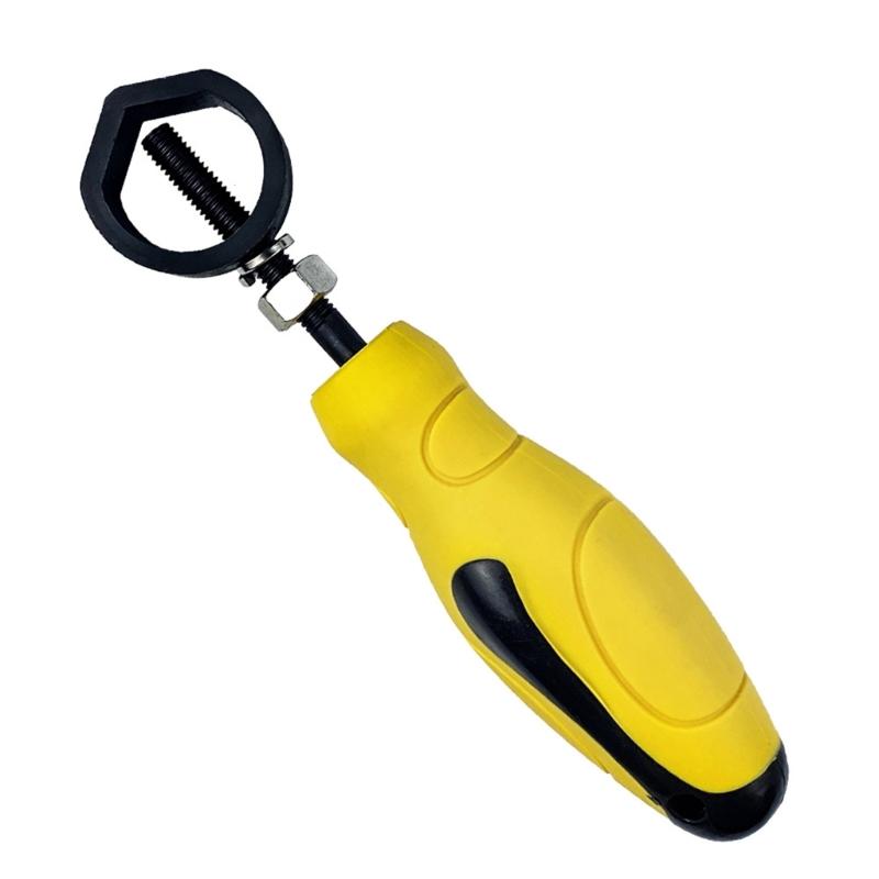 

Ergonomic Leatherworking Stamping Press Holder Tool With Nonslip Handle For Industrial Metal Engraving Marking Tasks 1