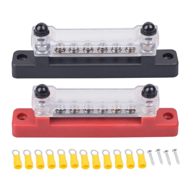 T5UB Industrial Strength 6 Way Busbar Combination For Mobile Home And Vessel Automotive