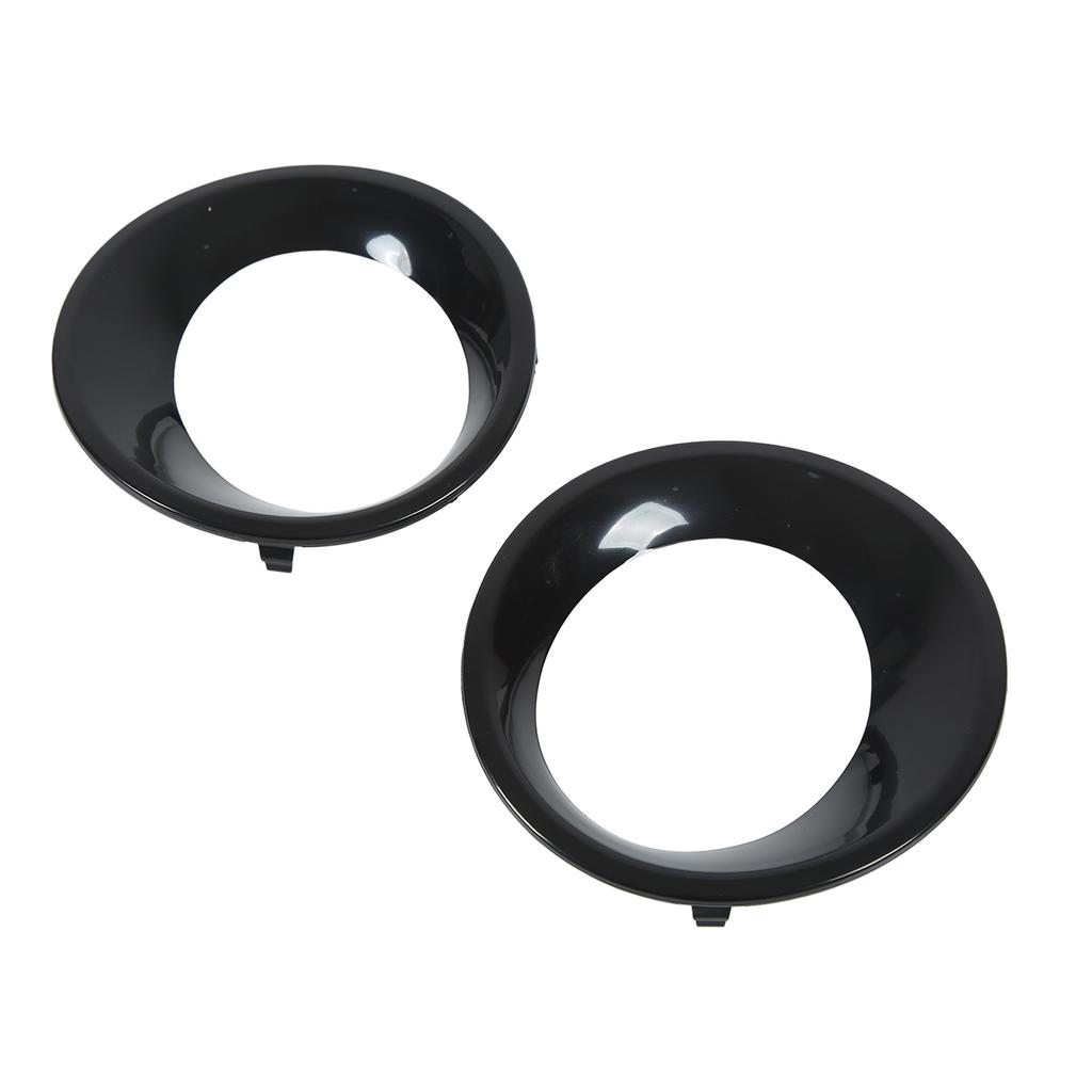 Pair Front Bumper Fog Lamp Cover Ring Trim 51113423789 Replacement for X3 E83 2007‑2010