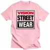 Oversized Unisex Tees Vision Street Wear Print Short Sleeve All Season Casual Pullover Crewneck Tops Unisex T Shirt Unisex Tshirts