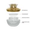 1 stk. Luksus 50G Glas Ansigtssmørekrukke Med Låg Kosmetisk Krukke Beholder Til Creme Lotion Krukker Rejselotion Flaske