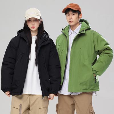 Autumn and Winter Thickened Jacket Fashion Sports Outdoor Windproof Warm Cotton-padded Jacket