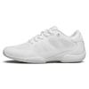 BAXINIER Girls Cheer Shoes White Cheerleading Dance Shoes Kids Athletic Training Tennis Shoes Youth Competition Sneakers