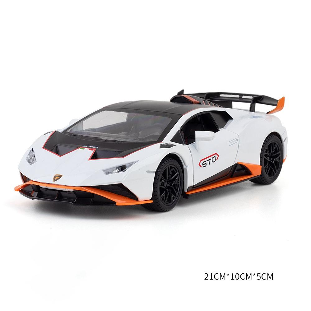 

1:24 Lamborghini Huracan Sterrato Essenza SCV12 All Terrain Supercar Alloy Diecast Model Car Boy High Simulation Miniature Toys
