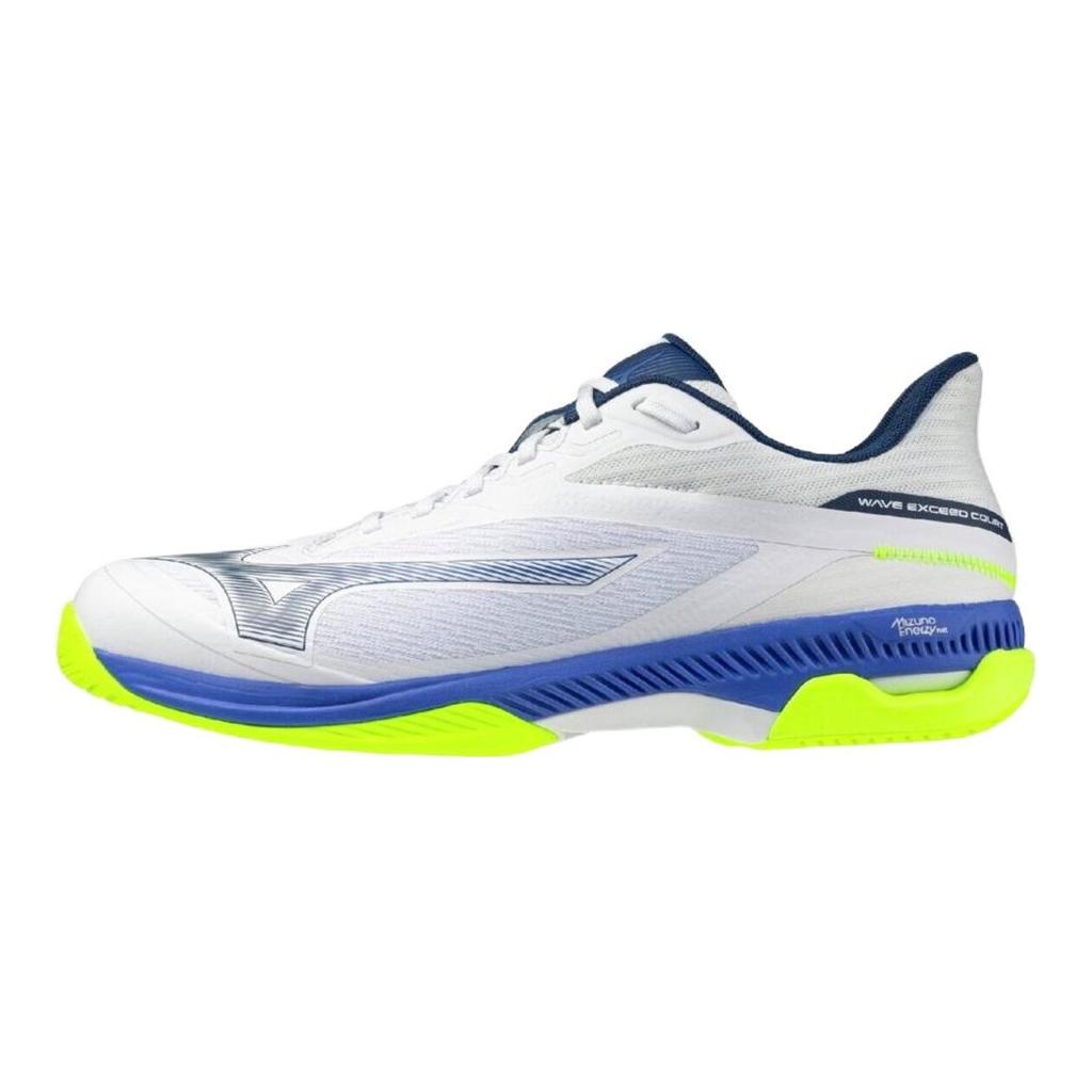 Mizuno WAVE EXCEED COURT Tennis Shoes Unisex White Blue 61GA251820