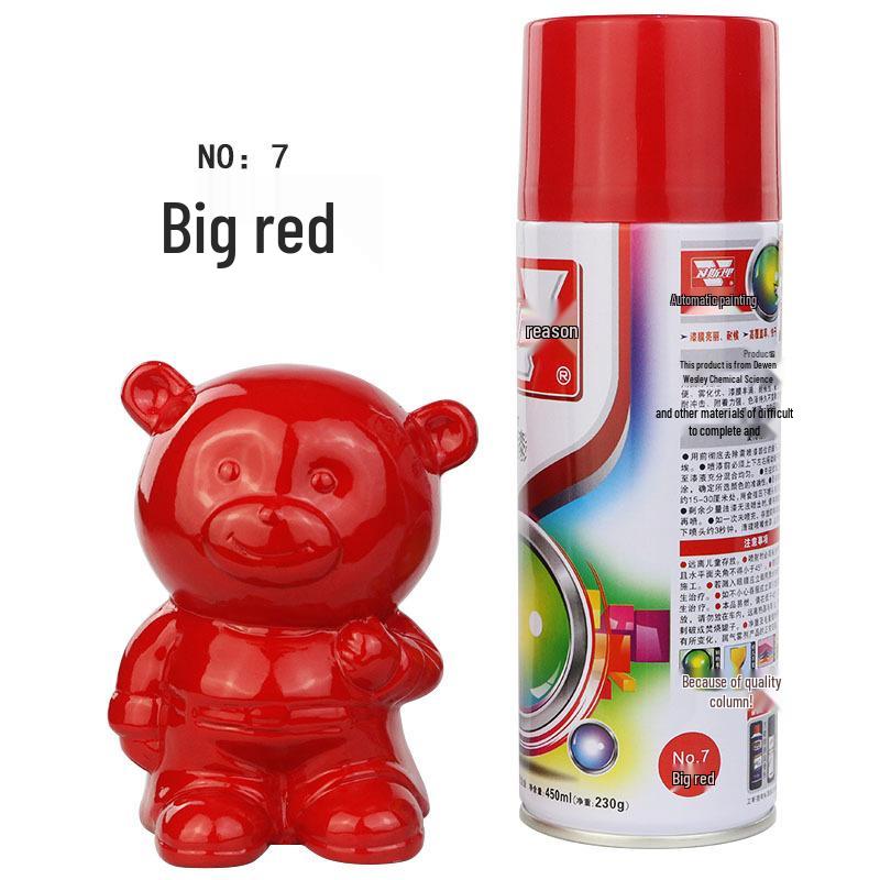 Wesley 450ml Paint (12-pack) - Long-lasting color, excellent weather resistance, bright finish, and durable film.