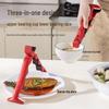 Three-in-One Silicone Plate Lifter & Anti-Slip Gripper for Steamers and Bowls