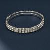 Versatile Rhinestone Bracelet: Elegant Bride's Elastic Bangle
