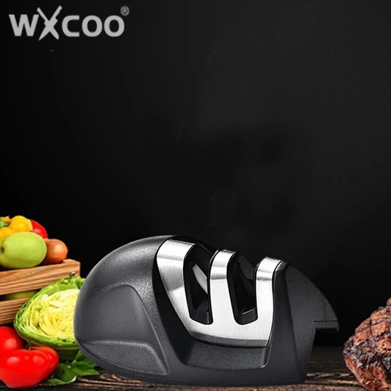 Wxcoo Kitchen Mini Knife Sharpener Kitchen Coarse Fine Sharpeners Grinder Knives Whetstone Sharpener Tool Kitchen Accessories 521