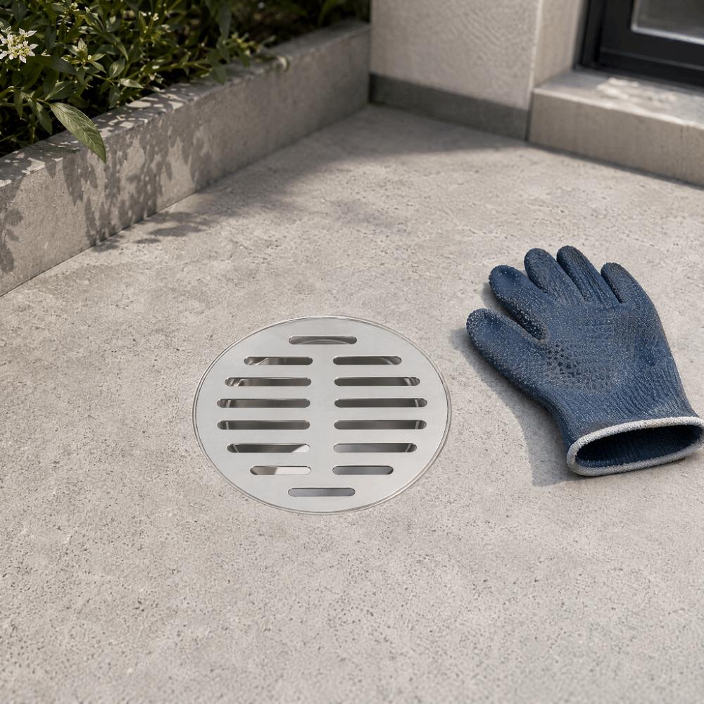 304 Stainless Steel Floor Drain Cover Adjustable Clamp Grate Cover Drain Cover  Washroom