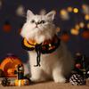 Halloween Adorable Pet Costume Pumpkin Magic Hat Halloween Costume Halloween Cosplay Cat Dog Halloween Party designed for Pet Supplies