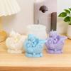3D Sleeping Snail Angel Silicone Candle Mold DIY Conch Angel Relief Shell Starfish Epoxy Resin Gypsum Ornament Mold Home Decor