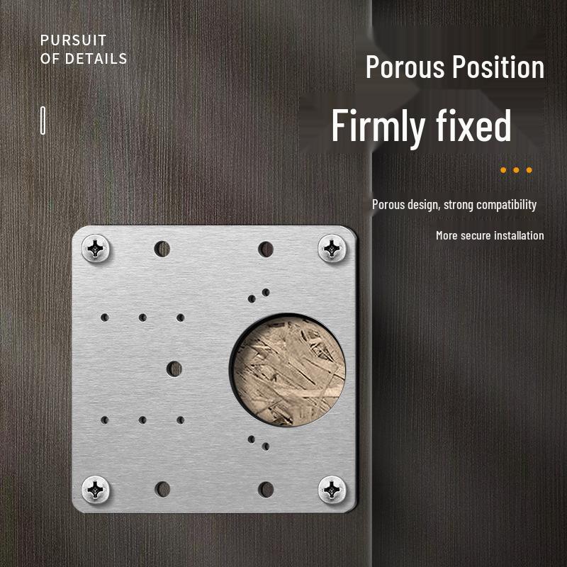 Stainless Steel Hinge Repair Plate for Cabinet Doors