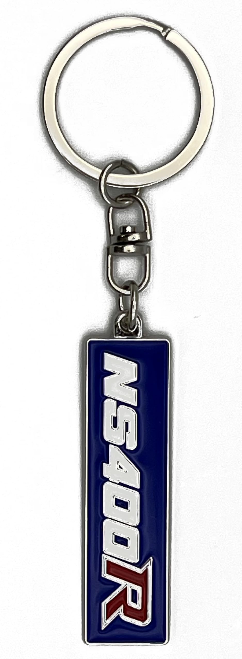 

16directions Honda NS400R Rear Side Cover Decal Metal Keychain