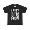 Jhope Photo Collage Tee Black Graphic Tshirt Bts Shirt