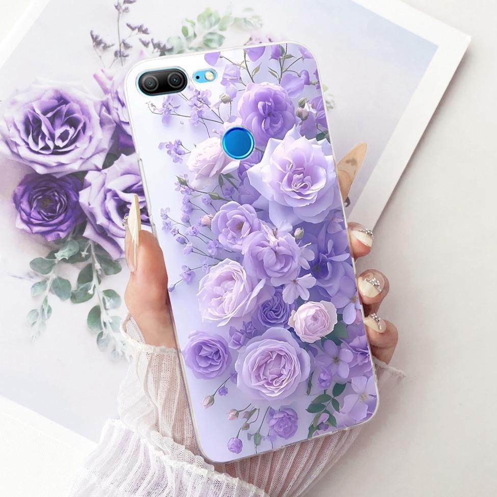 Transparent For Honor 9Lite LLD-L11 LLD-L21 Casing For Honor 9 Lite Case Cover Luxury Fashion Butterfly Funny Cute Painted