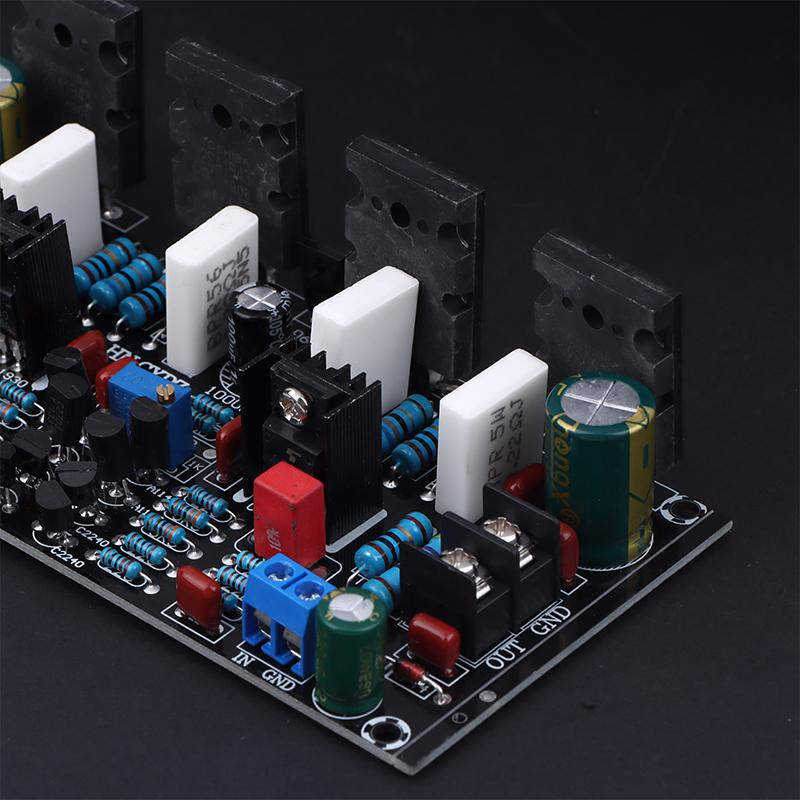 200W DC 20-90V Dual-Spannung Mono Verstärkerplatine 1943+5200 Gegentakt Röhren Audio Leistungsverstärker Platinenmodul