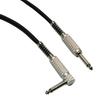 Tech TL-5 Guitar Cable, 5m, Straight, L-Type (6mm Diameter), Black