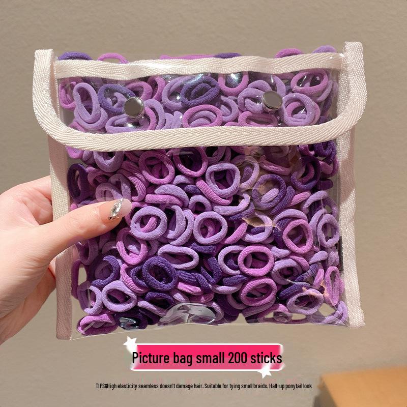 Rubber Band Girl Hair Tie - Cute, No-Damage, Small-Size Baby Headwear 2025