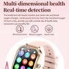 2025 Ny Mote Smart 1.75" HD Skjerm Klokke Kvinner AMOLED Buet Skjerm IP68 Vanntett Helse Anrop Smartklokke Apple Watch Damer for Dame Gave