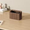 Double-Tier Countertop Trash Box Square Mini Wastebasket Desktop Narrow Trash Can  for Office