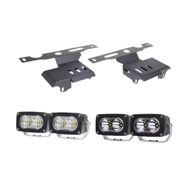 Car Anti-fog Light Double Light Bracket Fit for GWM Tank 300  A-pillar Hood Side Light Bracket Car Exterior Upgrade Accessories