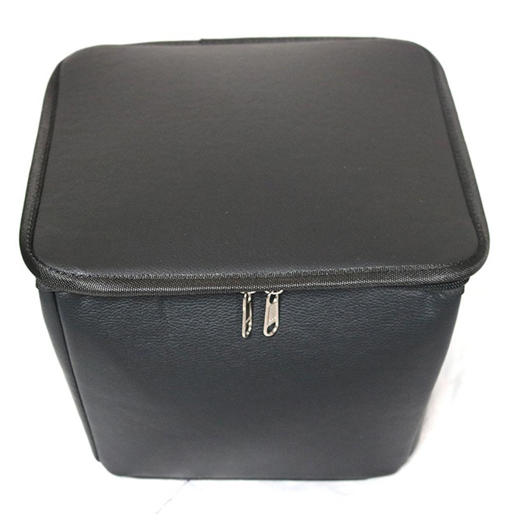 1 Pcs Scooter Basket Liner Black Microfiber Leather