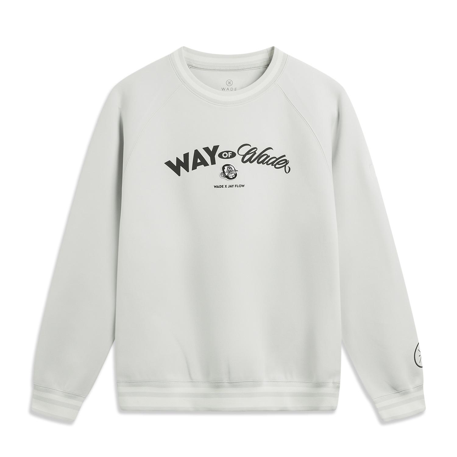 

Li Ning Wade Series Буква Круглый вырез Дышащий Повседневный Универсальный Свободный Свитшот Мужской свитшот AWDVF49-2 M