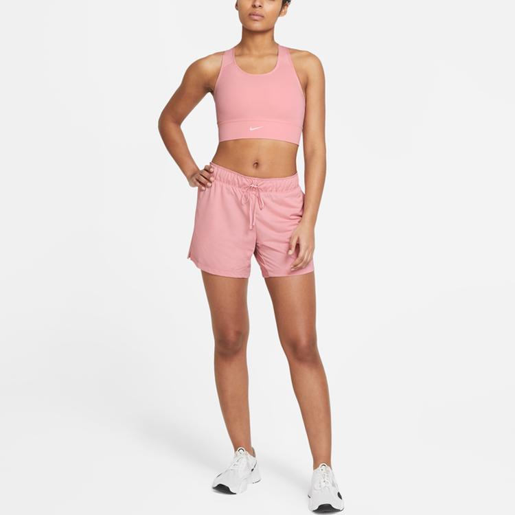 Nike Dri-FIT Medium Support One-Piece Padded Sports Bra Women Underwear Pink CZ4497-630