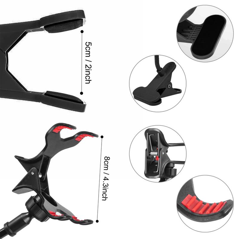 Bed Phone Holder Flexible Headboard Bedside Lazy Bracket Multipurpose Overhead Long Arm Mount Stand For Phone Bedside Bedroom