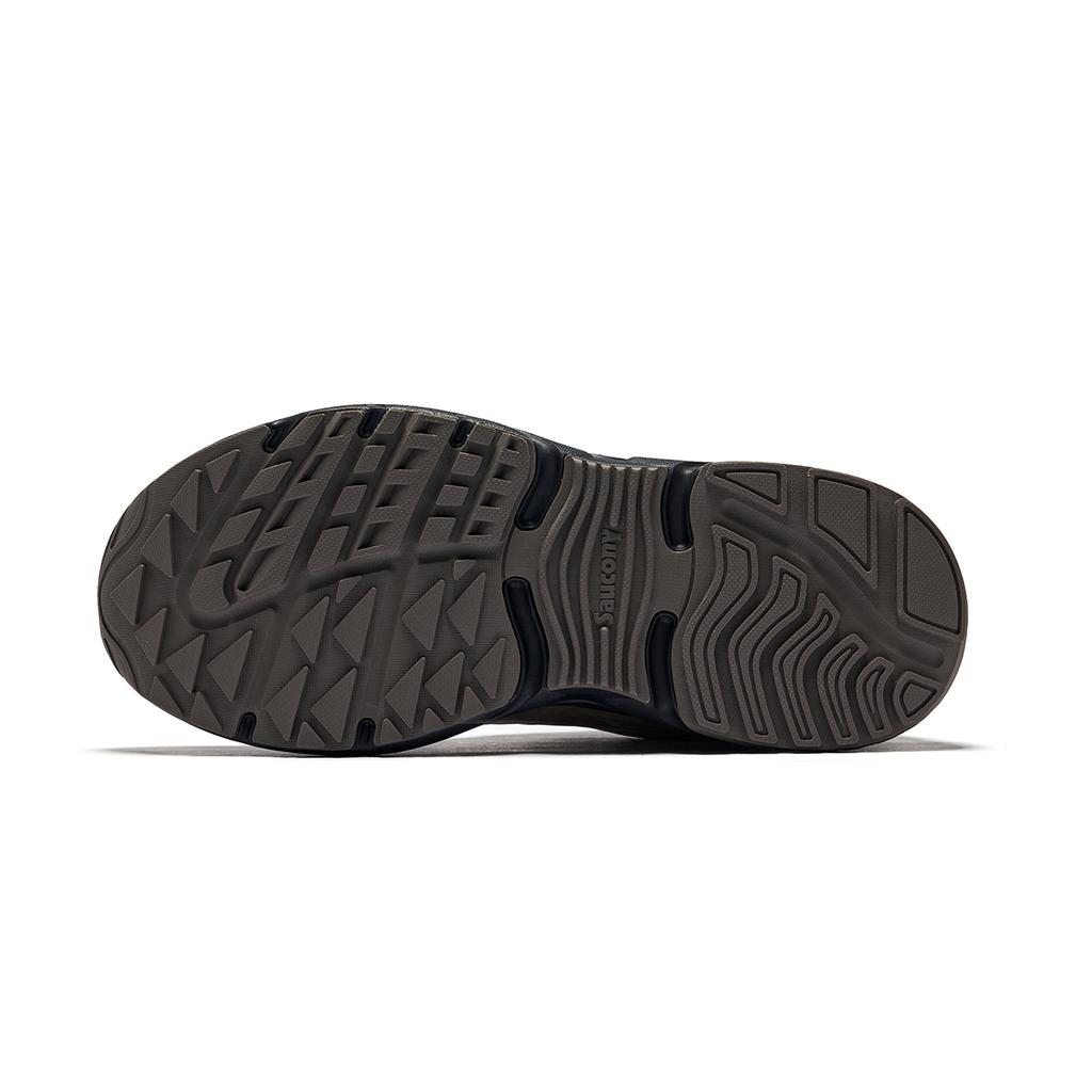 SAUCONY Cyber Web Comfortable Versatile Non-Slip Low-Top Casual Shoes Unisex Casual Shoes Khaki Gray Blue S79054-4