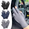 Sports Breathable Cooling Ice Silk Gloves UPF50+ Sun Protection for Cycling, Fishing & Driving